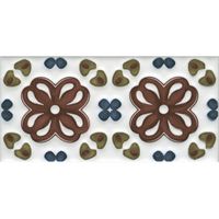 STG\B616\16000 Декор Клемансо орнамент 7,4х15 (40шт) STG\B616\16000 — фото 1, Декоративные элементы