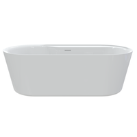 Ванна AQUAme акриловая отдельностоящая арт-AQM3505GW-R — фото 2, Акриловые ванны