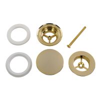 Товар: RICAMBI Слив для раковины, d-63 mm 1"1/4 без перелива с декоративной крышкой, золото арт-31966 - фото 3 RICAMBI Слив для раковины, d-63 mm 1"1/4 без перелива с декоративной крышкой, золото арт-31966 — фото 3, Донные клапаны