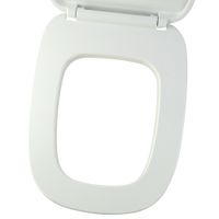 MARE Крышка/сиденье унитаза Standart, с системой Microlift, цвет Белый/хром 32056 — фото 4, Сиденья для унитаза