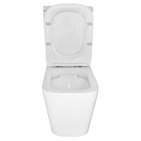 Унитаз-компакт Azario SAVIA 370х640х810 напольный, безободковый, система смыва Rimless, с быстросъемным сиденьем "Микролифт" арт-AZ-8303D-s — фото 4, Напольные унитазы