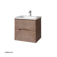 МОДО Терца тумба 60 с интегрированной ручкой 35611-RF15 — фото 1, Тумбы под раковину