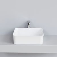 Раковина Ambassador Conrad (388*388*115) БЕЛАЯ арт-226T20002 — фото 5, Раковины накладные