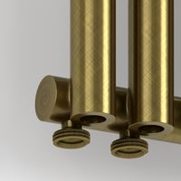 Отопительный радиатор Сунержа Эстет-0 EU50 левый 500х225 5 секций Состаренная бронза арт-05-0320-5005 — фото 1, Радиаторы отопления