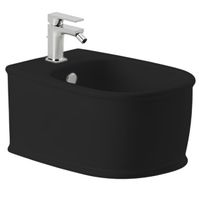 Биде Artceram Atelier подвесной с одним отверстием цвет черный матовый арт-ATB001 17 00 — фото 1, Биде подвесные