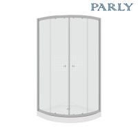 Ограждение VIVA90B N душевое Ceruttispa без поддона (90x90x195) — фото 273, Прямоугольные душевые уголки