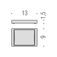 Мыльница COLOMBO DESIGN LOOK B1642 настольная цвет хром — фото 2, Мыльницы