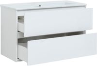 Тумба под раковину Aquanet Милан 105 белый глянец арт-00339970 — фото 4, Тумбы под раковину