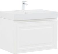 Тумба под раковину Aquanet Агата 75 белый сатин арт-00345481 — фото 1, Тумбы под раковину