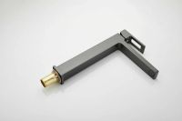 Смеситель для накладной раковины BELZ, оружейная сталь, арт-B11658-3 — фото 9, Смесители для раковины