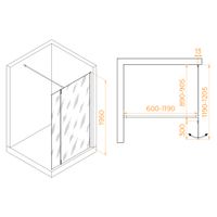 Товар: Душевая перегородка RGW WA-051W (WA-010W + Z-071W) 900 351005193-15 - фото 14 Душевая перегородка RGW WA-051W (WA-010W + Z-071W) 900 351005193-15 — фото 14, Душевые перегородки