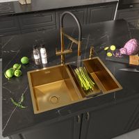 Смеситель Reflexion Lago RX9902GD для кухни с гибким изливом и подключением к фильтру, брашированное золото — фото 11, Смесители для кухни