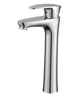 OneLife смеситель для накладной раковины однорычажный полимерный высокий, хром арт-P09-121cr — фото 6, Смесители для раковины