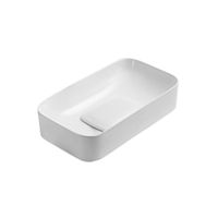 Раковина керамическая Vincea VBS-50470, 705*380*150, накладная, цвет белый — фото 1, Раковины накладные