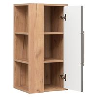 Комод подвесной MELBOURNE 40 /универсальный/дуб/серый /AQUA DE MARCO 3040GCMEL/V.2.0 — фото 5, Комоды и тумбы для ванной комнаты