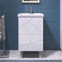 Товар: Тумба под раковину VIGO Geometry 2-50 напольная белый (tn.bsf.GEO.FOS.50.2Y) - фото 2 Тумба под раковину VIGO Geometry 2-50 напольная белый (tn.bsf.GEO.FOS.50.2Y) — фото 2, Тумбы под раковину