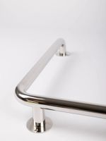 Поручень настенный Г-образный. 600*600 мм, R, арт-POR-0000007 — фото 4, Поручни для ванной