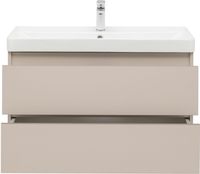 Тумба с раковиной Aquanet Вега 2.0 90 2 ящ. цв.бежевый (раковина Ирис) арт-00344753 — фото 8, Тумбы с раковиной