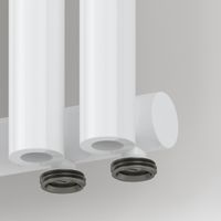 Отопительный радиатор Сунержа Эстет-0 EU50 правый 500х180 4 секции Белый арт-12-0321-5004 — фото 1, Радиаторы отопления