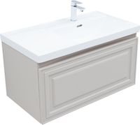 Товар: Тумба с раковиной Aquanet Агата 90 L 1 ящ. цв. бежевый 00365937 - фото 6 Тумба с раковиной Aquanet Агата 90 L 1 ящ. цв. бежевый 00365937 — фото 6, Тумбы с раковиной