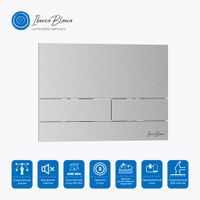 Комплект 3в1 IBERICA BLANCA инсталляция SILENCIO MINI, унитаз BURGOS ALTO белый, кнопка смыва INOX-S хром матовый (IB.001M.BRA.234.1601) — фото 11, Комплекты унитаз + инсталляция