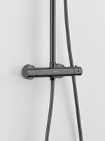 BOND Душевая стойка с термостатом и тропическим душем арт-B12-8277 — фото 12, Душевые стойки