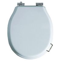 Сиденье с крышкой SIMAS LANTE с микролифтом цвет белый LA006 — фото 1, Сиденья для унитаза