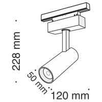 Товар: Трековый светильник Technical TR019-2-10W3K-B - фото 3 Трековый светильник Technical TR019-2-10W3K-B — фото 3, Трековые светильники