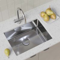 Декоративная крышка Milacio , нержавеющая сталь арт-MCU.004.SS — фото 5, Комплектующие для кухонных моек