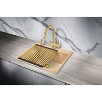 Товар: Ролл-мат Milacio Ultra , брашированное золото арт-MCU.4536.GD - фото 3 Ролл-мат Milacio Ultra , брашированное золото арт-MCU.4536.GD — фото 3, Сушилки для кухонных моек