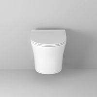 Унитаз подвесной Grossman Style GR-4475S (490х365х355) безободковый,белый с тонкой крышкой,микролифт,1 место — фото 2, Подвесные унитазы