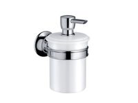 Дозатор для жидкого мыла, Hansgrohe, Axor Montreux, шгв 72*136*148, цвет-шлифованный никель арт-42019820 — фото 1, Дозаторы