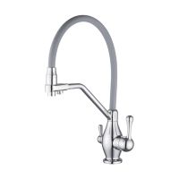 Смеситель для кухни Rose R858, хром — фото 1, Смесители для кухни