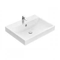 ONA Мебельная раковина 600х460x121 мм из композитного материала, белый, ROCA ZRU9307561 — фото 1, Раковины
