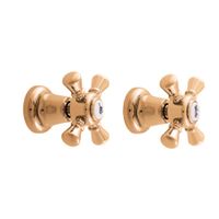 MORAVA RETRO - смеситель для душа, скрытый монтаж, ЦВЕТ ЗОЛОТО арт-MK383Z — фото 1, Встраиваемые смесители для душа