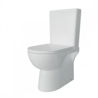 Унитаз напольный Maretti Sofia безободковый с микролифтом, SF10NBM50-844, белый — фото 1, Напольные унитазы