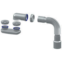 Сифон для ванны без перелива арт-23102H — фото 2, Сифоны для ванны