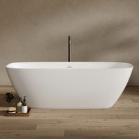 Ванна из искусственного камня ABBER Stein белая матовая арт-AS9632 — фото 1, Ванны из искусственного камня