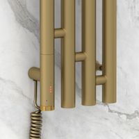 Товар: Полотенцесушитель электрический Сунержа Кантата 3.0 1500х159 левый Матовое золото арт-032-5846-1516 - фото 2 Полотенцесушитель электрический Сунержа Кантата 3.0 1500х159 левый Матовое золото арт-032-5846-1516 — фото 2, Электрические полотенцесушители