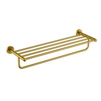 Полка для полотенец Timo Saona 13058/20 золото шлифованное — фото 1, Полки для полотенец