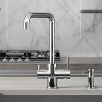 Смеситель для кухни SANCOS Vela с возможностью подключения фильтра для воды, цвет хром, арт. арт-SC4013CH — фото 6, Смесители для кухни