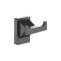 Товар: Крючок для ванной комнаты двойной Rose RG1621H, черный - фото 1 Крючок для ванной комнаты двойной Rose RG1621H, черный — фото 1, Крючки для полотенец