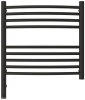 Полотенцесушитель электрический Сунержа Богема 3.0 выгнутая 500х500 МЭМ левый Тёмный титан муар арт-15-5802-5050 — фото 1, Электрические полотенцесушители