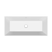 Раковина Scarabeo TEOREMA 2.0 встраиваемая снизу с переливом без отверстий цвет черный матовый арт-5136 49 — фото 5, Раковины встраиваемые снизу