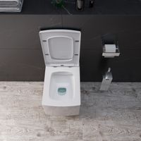 Товар: Унитаз подвесной Grossman (510х350х360) безободковый,белый с тонкой крышкой,микролифт,1 место арт-GR-4460S - фото 2 Унитаз подвесной Grossman (510х350х360) безободковый,белый с тонкой крышкой,микролифт,1 место арт-GR-4460S — фото 2, Подвесные унитазы