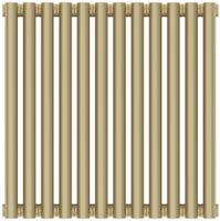 Отопительный радиатор Сунержа Эстет-00 500х540 12 секций Матовая шампань арт-022-0332-5012 — фото 4, Радиаторы отопления