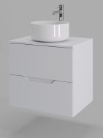 Товар: Orange Line Li-60TuwMDF+B07-345W тумба с раковиной подвесная 60 см, белый Li-60TuwMDF+B07-345W - фото 8 Orange Line Li-60TuwMDF+B07-345W тумба с раковиной подвесная 60 см, белый Li-60TuwMDF+B07-345W — фото 8, Тумбы с раковиной