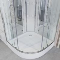 Товар: Душевая кабина Niagara Ultra NG-701-01 (90х90х220) низкий поддон(16см),стекло прозрачное с рисунком,4 места 7010164 - фото 7 Душевая кабина Niagara Ultra NG-701-01 (90х90х220) низкий поддон(16см),стекло прозрачное с рисунком,4 места 7010164 — фото 7, Душевые кабины