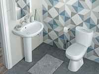 Товар: АНИМО Унитаз-компакт, верт. выпуск/в пол, 2-х реж. арматура, сиденье дюропласт, метал крепеж. САНТЕК арт-1WH302133 - фото 11 АНИМО Унитаз-компакт, верт. выпуск/в пол, 2-х реж. арматура, сиденье дюропласт, метал крепеж. САНТЕК арт-1WH302133 — фото 11, Напольные унитазы