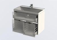 Мебель для ванной Aquanet Латина 80 белый 00281151 — фото 20, Комплекты мебели для ванной